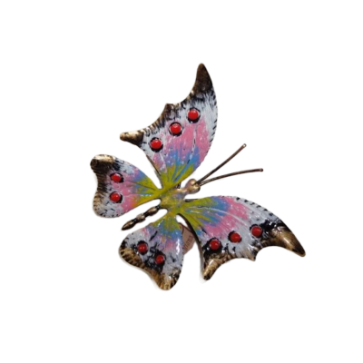 Farfalla in ferro battuto - ART F 103 FR - Colore n.12