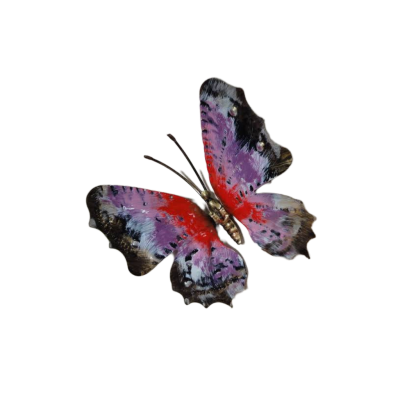 Farfalla in ferro battuto - ART F 101 FR - colore N 9