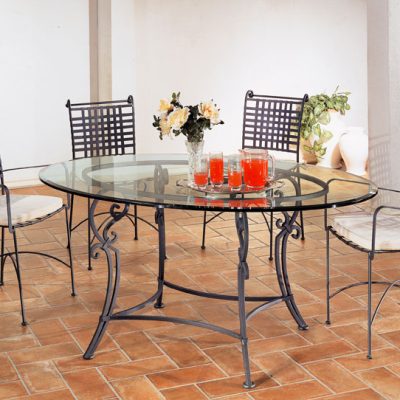 TAVOLO IN FERRO BATTUTO - ART 308 CV -