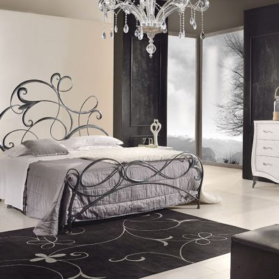 LETTO IN FERRO BATTUTO - ART 600 M CV -