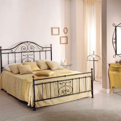 LETTO IN FERRO BATTUTO - ART 607 M CV -