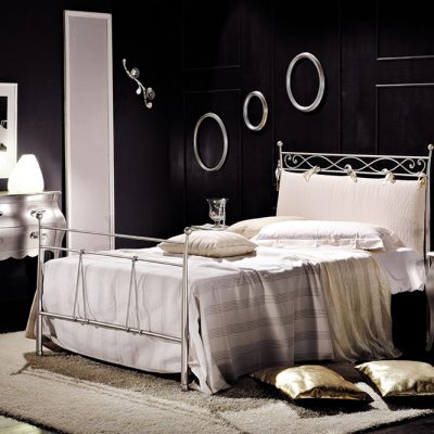 LETTO IN FERRO BATTUTO - ART 612 X CV -