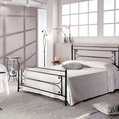 LETTO IN FERRO BATTUTO - ART 618 M CV -