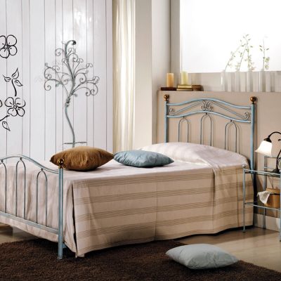 LETTO IN FERRO BATTUTO - ART 632 X CV -