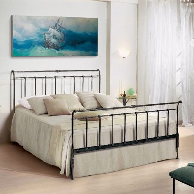LETTO IN FERRO BATTUTO - ART 672 M CV -