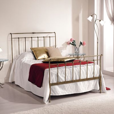 LETTO IN FERRO BATTUTO - ART 672 X CV -