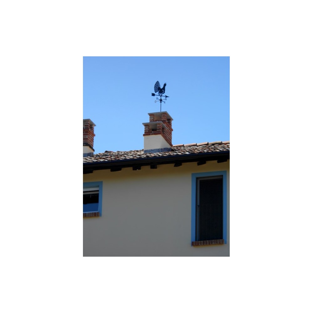 BANDERUOLA SEGNA VENTO-N.32 GALLO CEDRONE - immagine 3