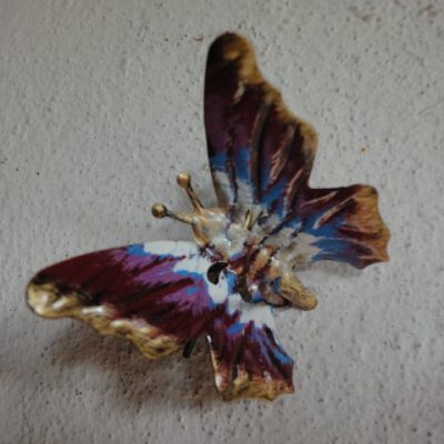 FARFALLA IN FERRO BATTUTO - ART F 109 FR - Colore n 4