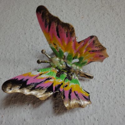 FARFALLA IN FERRO BATTUTO - F 109 FR - Colore n 17