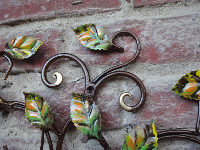 Porta chiavi o appendino da parete in ferro battuto albero della vita - ART 501 FR PED - - immagine 3