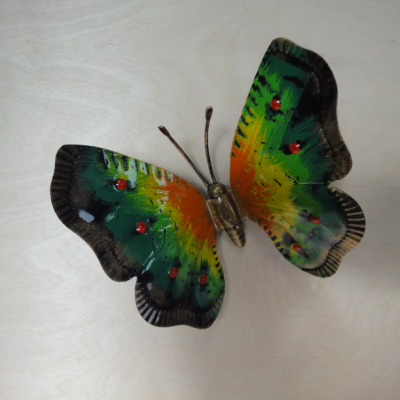 Farfalla in ferro battuto - ART F 102 FR - colore n.33