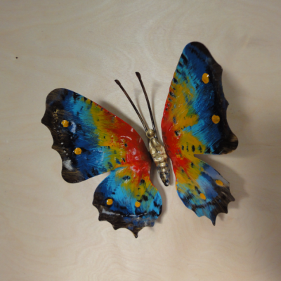 Farfalla in ferro battuto - ART F 101 FR - colore N 22