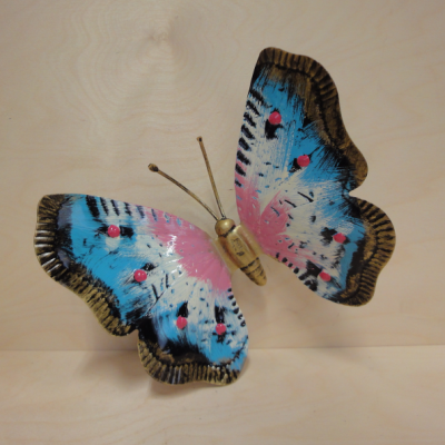 Farfalla in ferro battuto - ART F 102 FR - Colore n.31