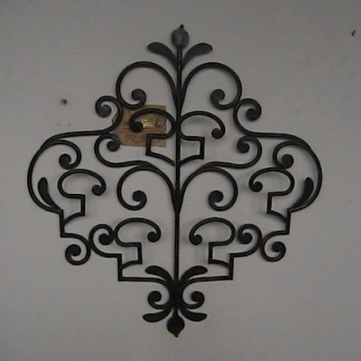 ATTACCAPANNI IN FERRO BATTUTO A SCOMPARSA - ART A 35.0 FR PED -