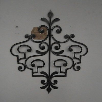 ATTACCAPANNI IN FERRO BATTUTO A SCOMPARSA - ART A 34.0 FR PED -