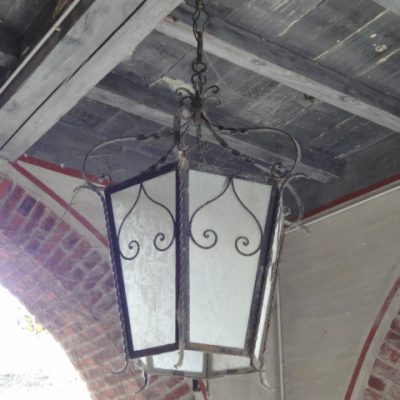 LANTERNA IN FERRO BATTUTO - ART 2 PED -