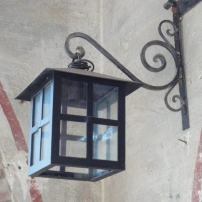 LANTERNA IN FERRO BATTUTO - ART 8 PED -