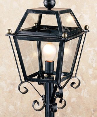 LANTERNA VECCHIA TORINO CON PALO -  ART LP 0 60 CR -