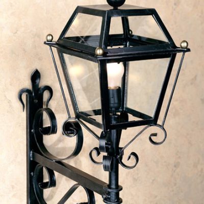 LANTERNA VECCHIA TORINO A PARETE - ART LM 061 CR -