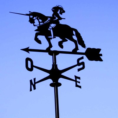 BANDERUOLA SEGNA VENTO-N.52 CAVALIERE