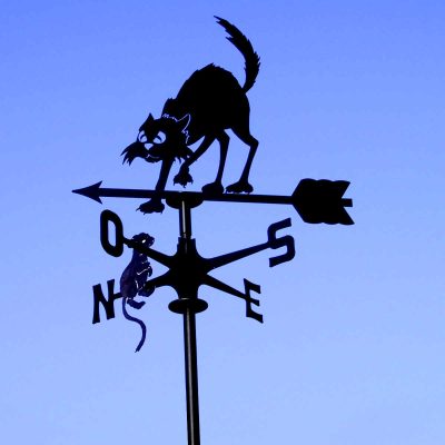 BANDERUOLA SEGNA VENTO-N.30 GATTO E TOPO