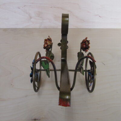 Porta bottiglia in ferro battuto da appoggio – ART PB POL FER –