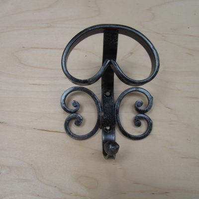 Porta abito a parete in ferro battuto - ART 1 P PED -