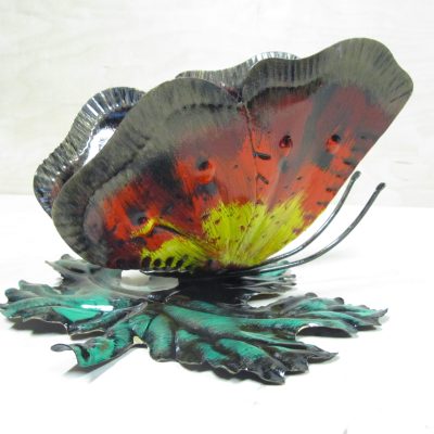 Farfalla porta buste in ferro battuto – ART F 017 PED – Colore n 03
