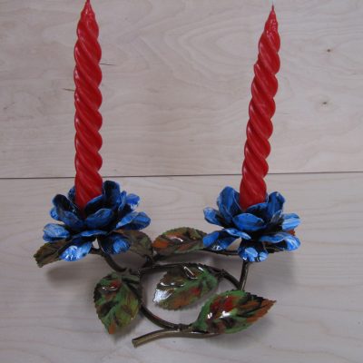 PORTA CANDELA IN FERRO