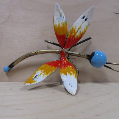 LIBELLULA MEDIA IN FERRO BATTUTO – ART L32.0 FR – Colore n 05 –