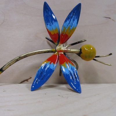 LIBELLULA MEDIA IN FERRO BATTUTO – ART L32.0 FR – Colore n 22 –