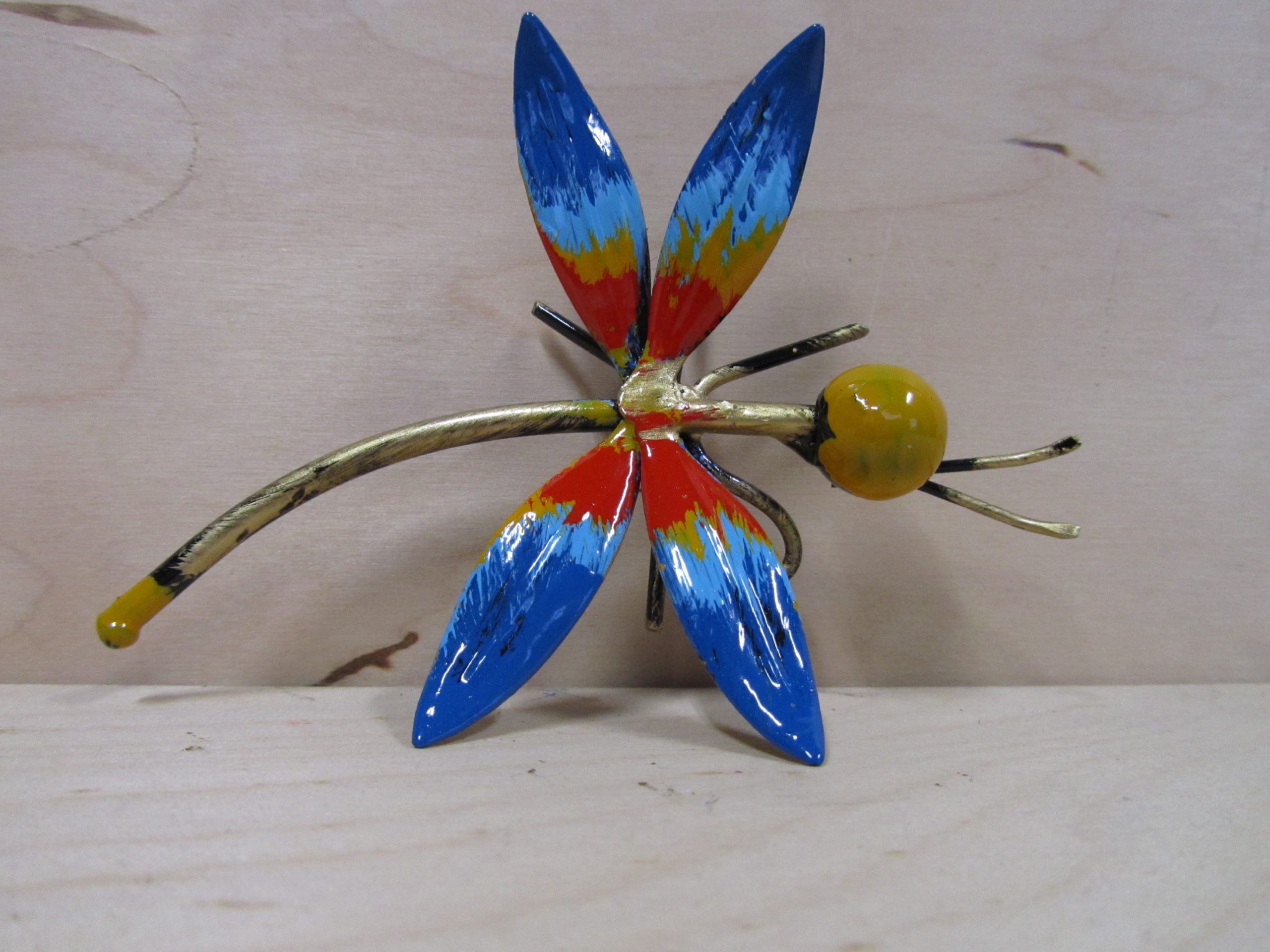 LIBELLULA MEDIA IN FERRO BATTUTO – ART L32.0 FR – Colore n 22 –