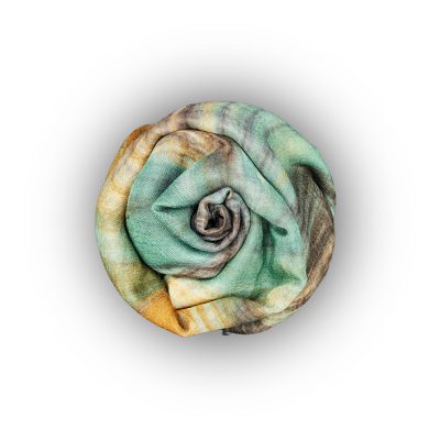 Foulard in fibra di bamboo – ART Tocco di salvia stampa digitale –