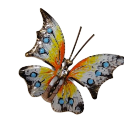 Farfalla decorativa in ferro battuto - F 103 cm 12 x 14