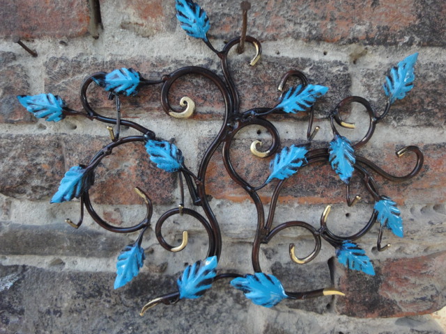 Porta chiavi o appendino da parete in ferro battuto albero della vita – ART  501 FR PED –